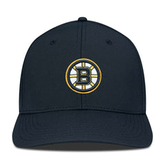 Boston Bruins Levelwear Rise Flex Hat - Black | NHL Lifestyle