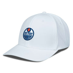 Edmonton Oilers Levelwear Rise Flex Hat - White | NHL online