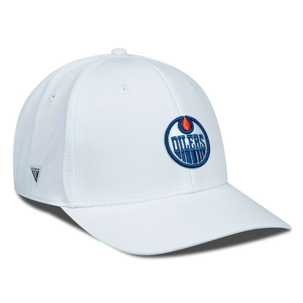 Edmonton Oilers Levelwear Rise Flex Hat - White | NHL online