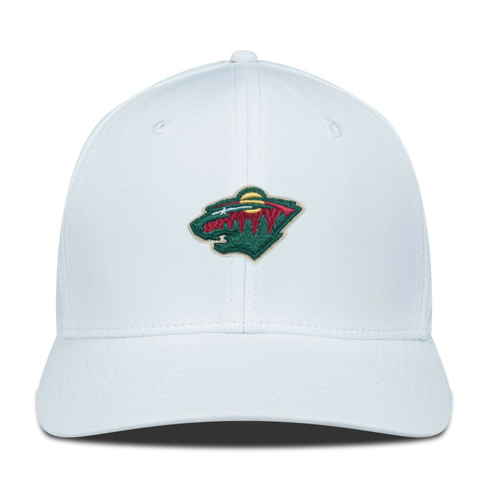 Minnesota Wild Levelwear Rise Flex Hat - White | NHL Clearance