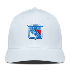 New York Rangers Levelwear Rise Flex Hat - White | NHL sale