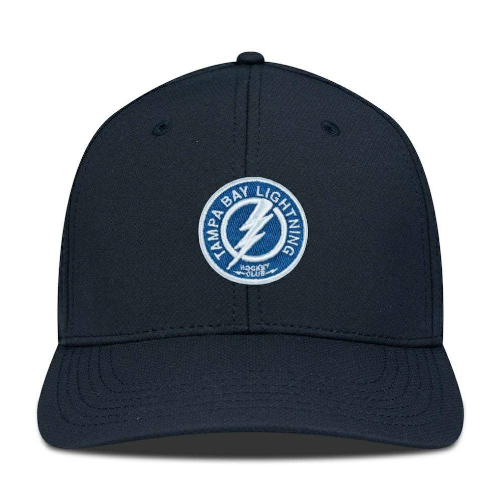 Tampa Bay Lightning Levelwear Rise Flex Hat - Black | NHL Lifestyle