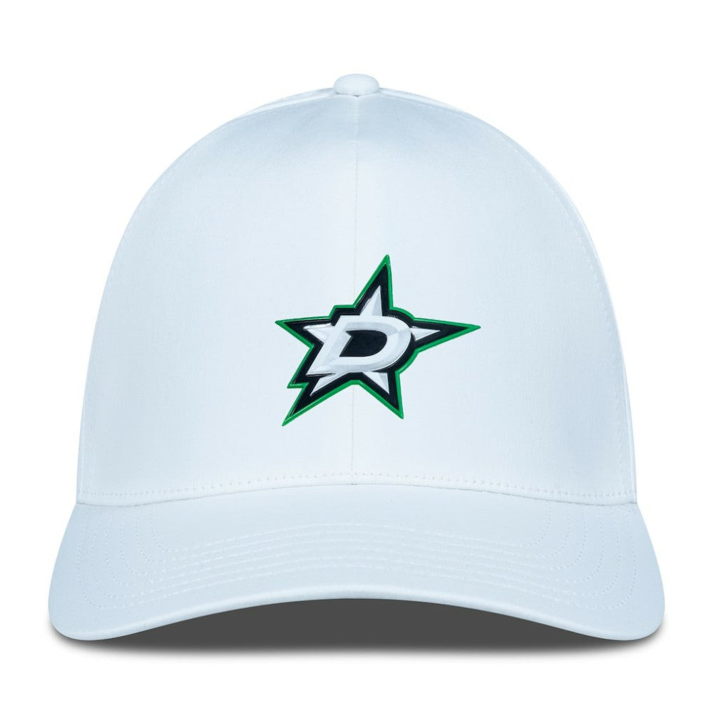 Dallas Stars Levelwear Zeta Flex Hat - White | NHL Clearance