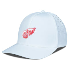 Detroit Red Wings Levelwear Zeta Flex Hat - White | NHL Lifestyle
