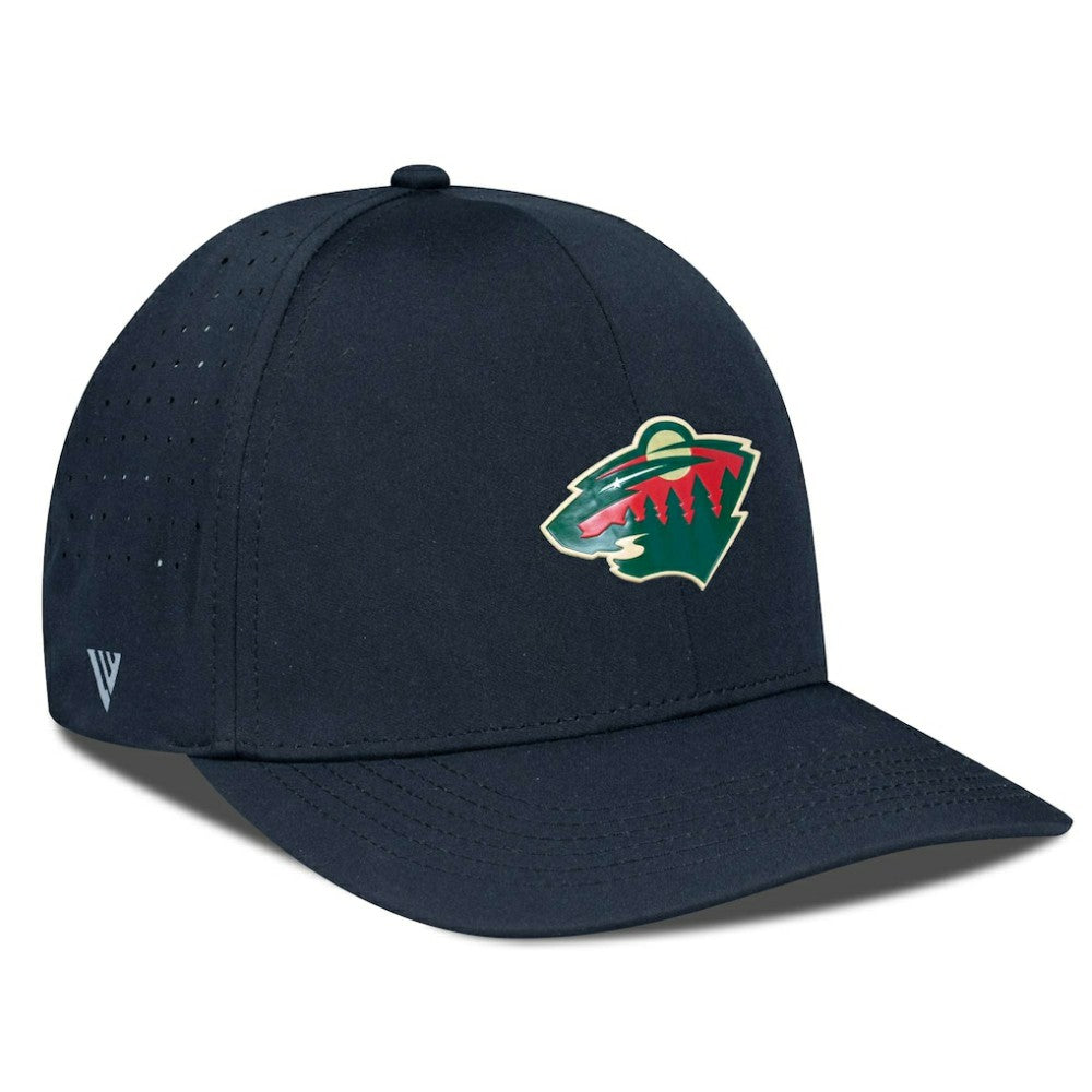 Minnesota Wild Levelwear Zeta Flex Hat - Black | NHL Lifestyle