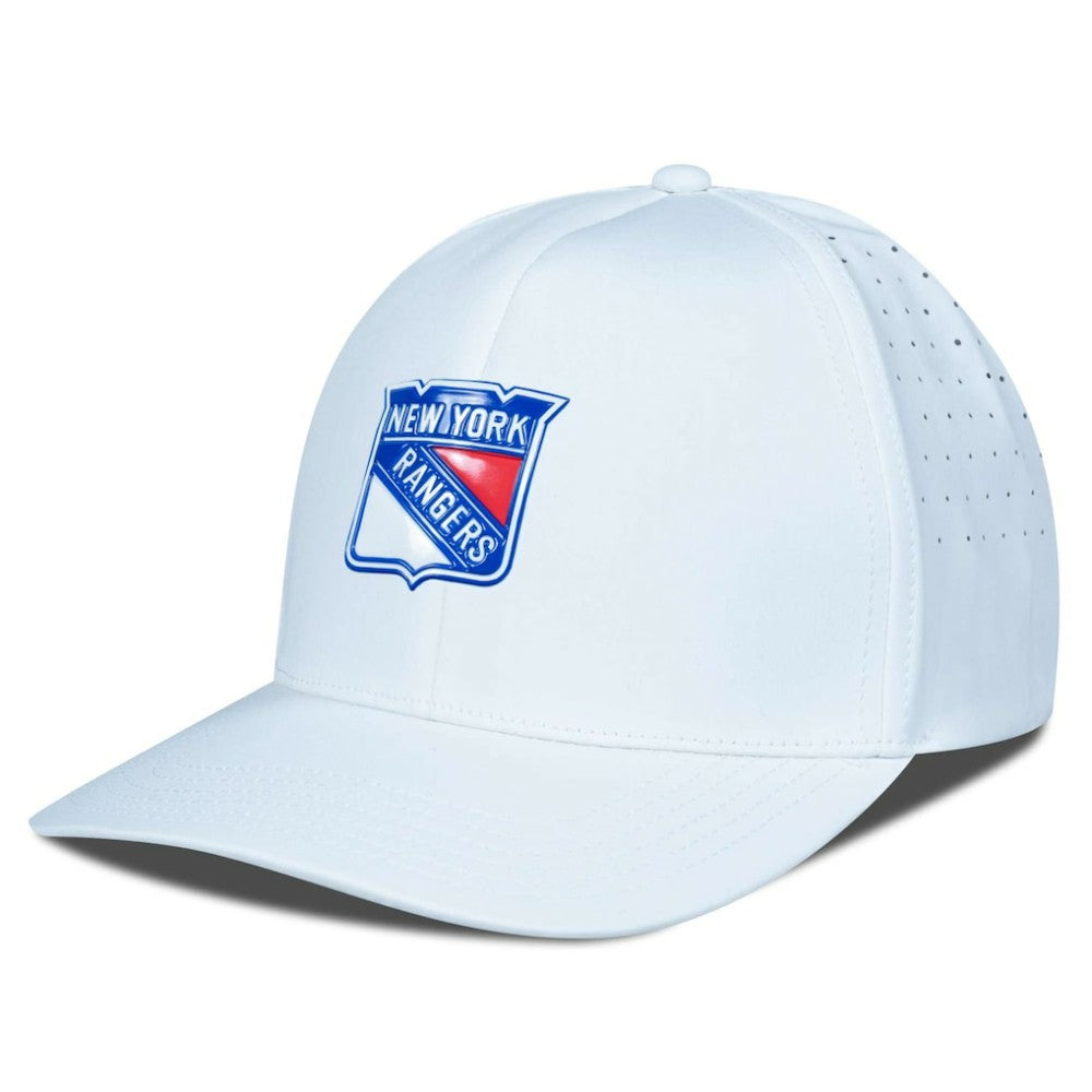 New York Rangers Levelwear Zeta Flex Hat - White | NHL on sale