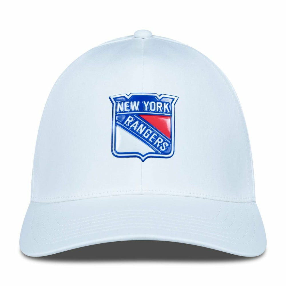 New York Rangers Levelwear Zeta Flex Hat - White | NHL on sale