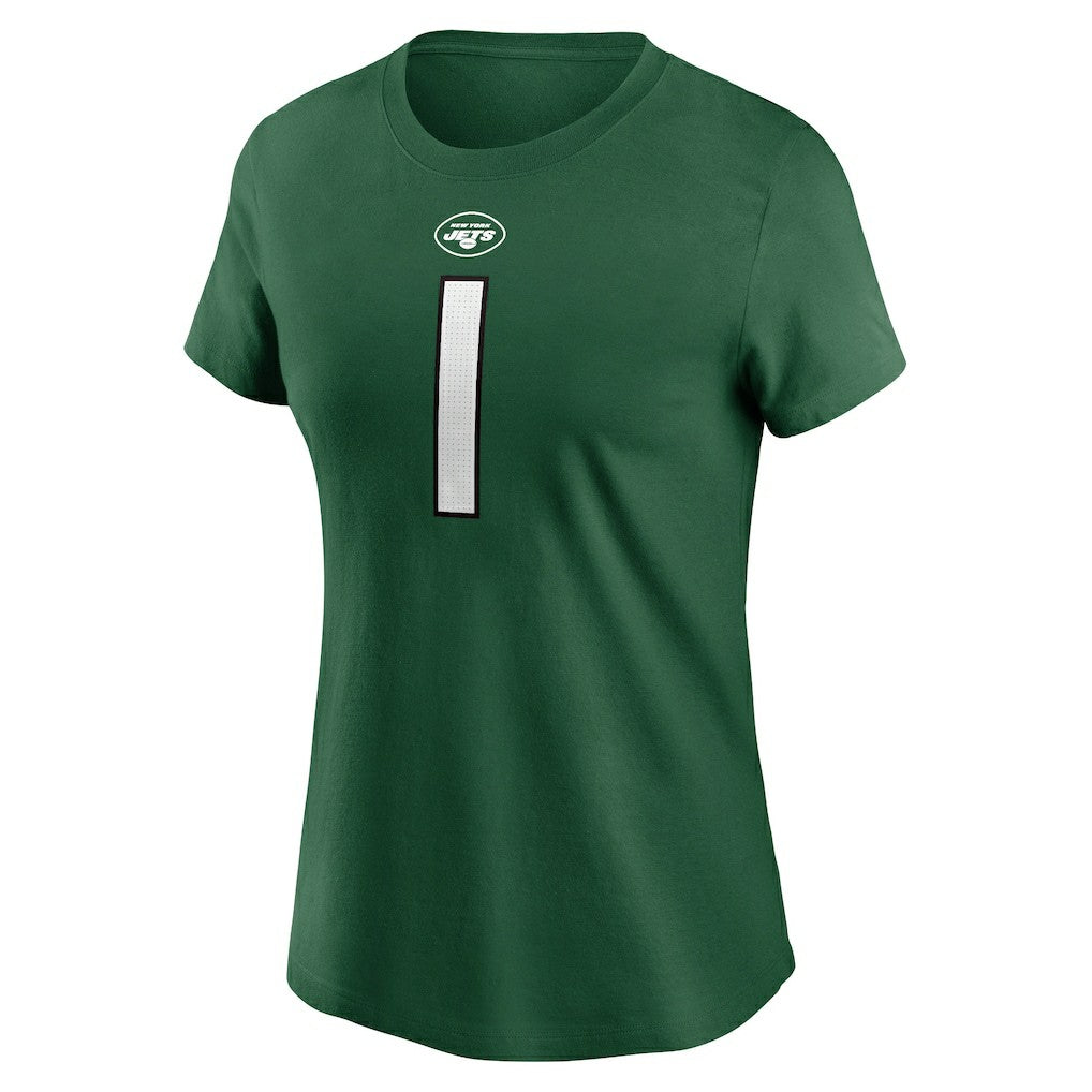 Sauce Gardner New York Jets Women's Player Name & Number T-Shirt - Green - Nike