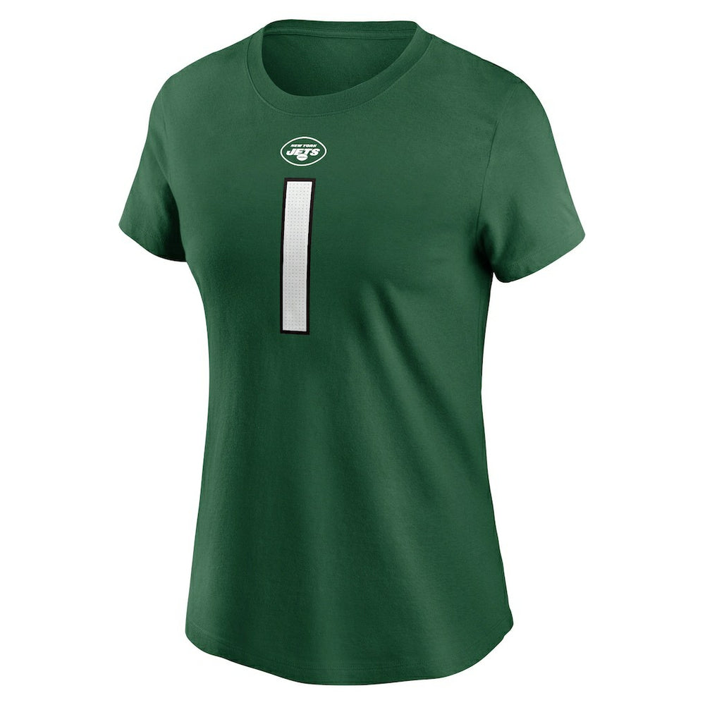 Sauce Gardner New York Jets Women's Player Name & Number T-Shirt - Green - Nike