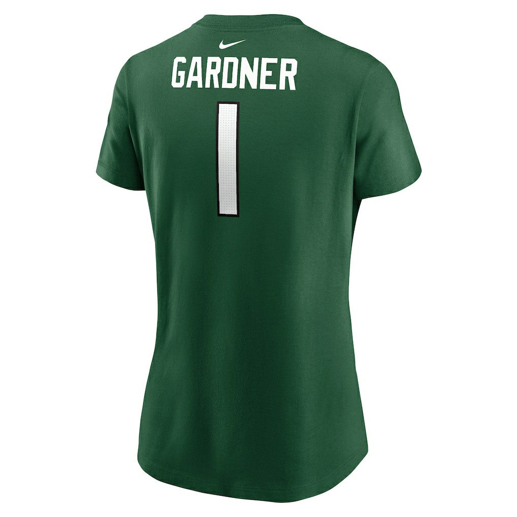 Sauce Gardner New York Jets Women's Player Name & Number T-Shirt - Green - Nike