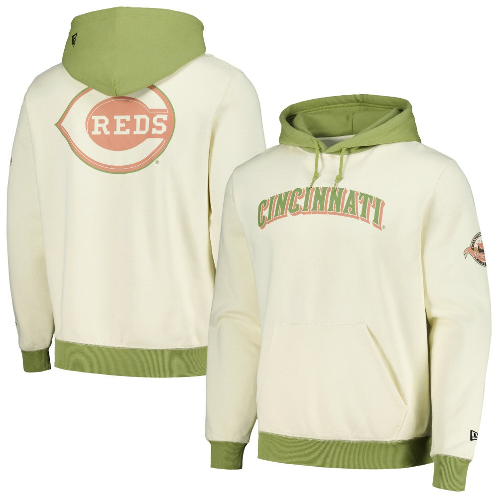 Cincinnati Reds New Era Color Pop Pullover Hoodie Discount