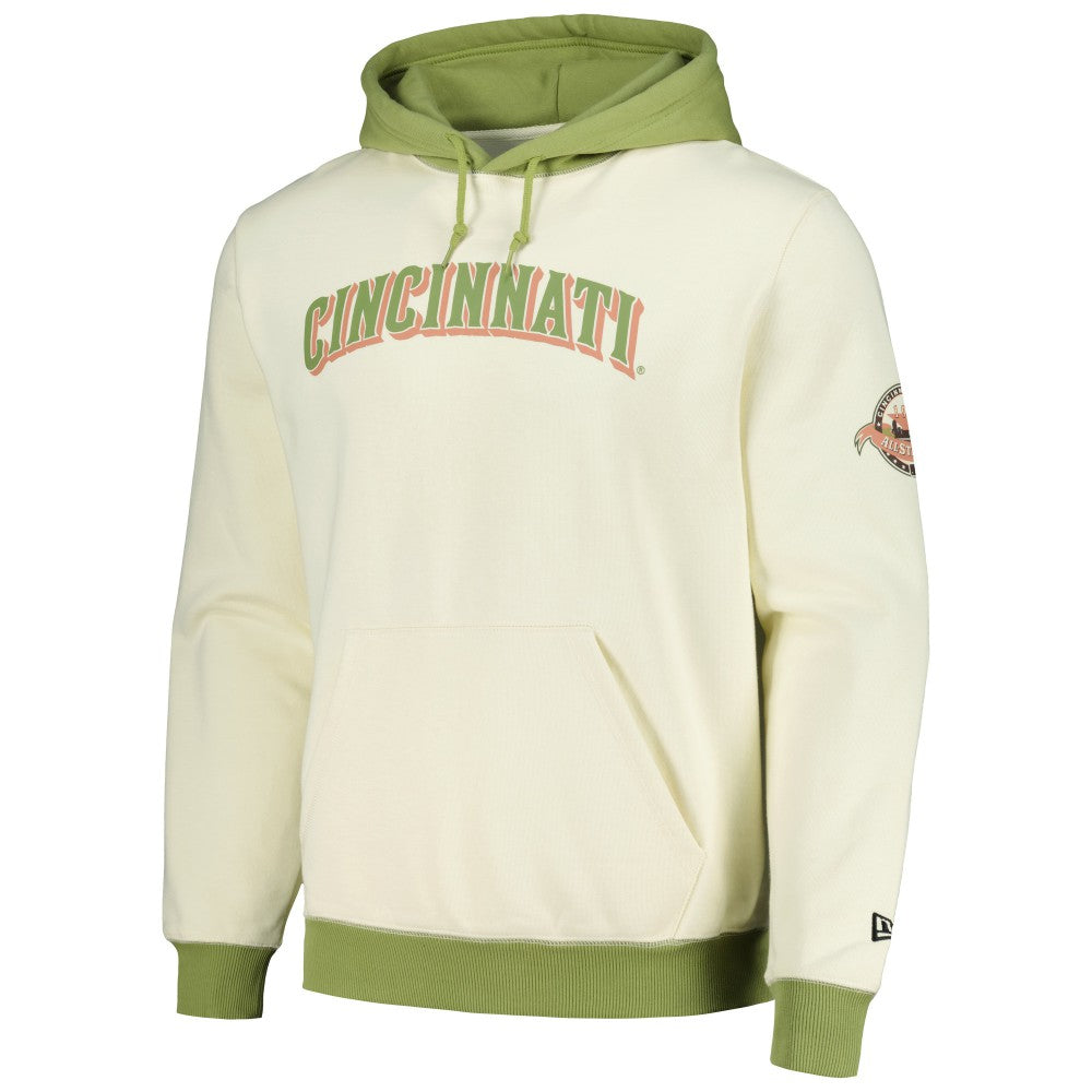Cincinnati Reds New Era Color Pop Pullover Hoodie Discount