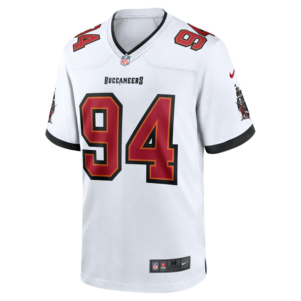 Calijah Kancey Tampa Bay Buccaneers Game Jersey - White - Nike