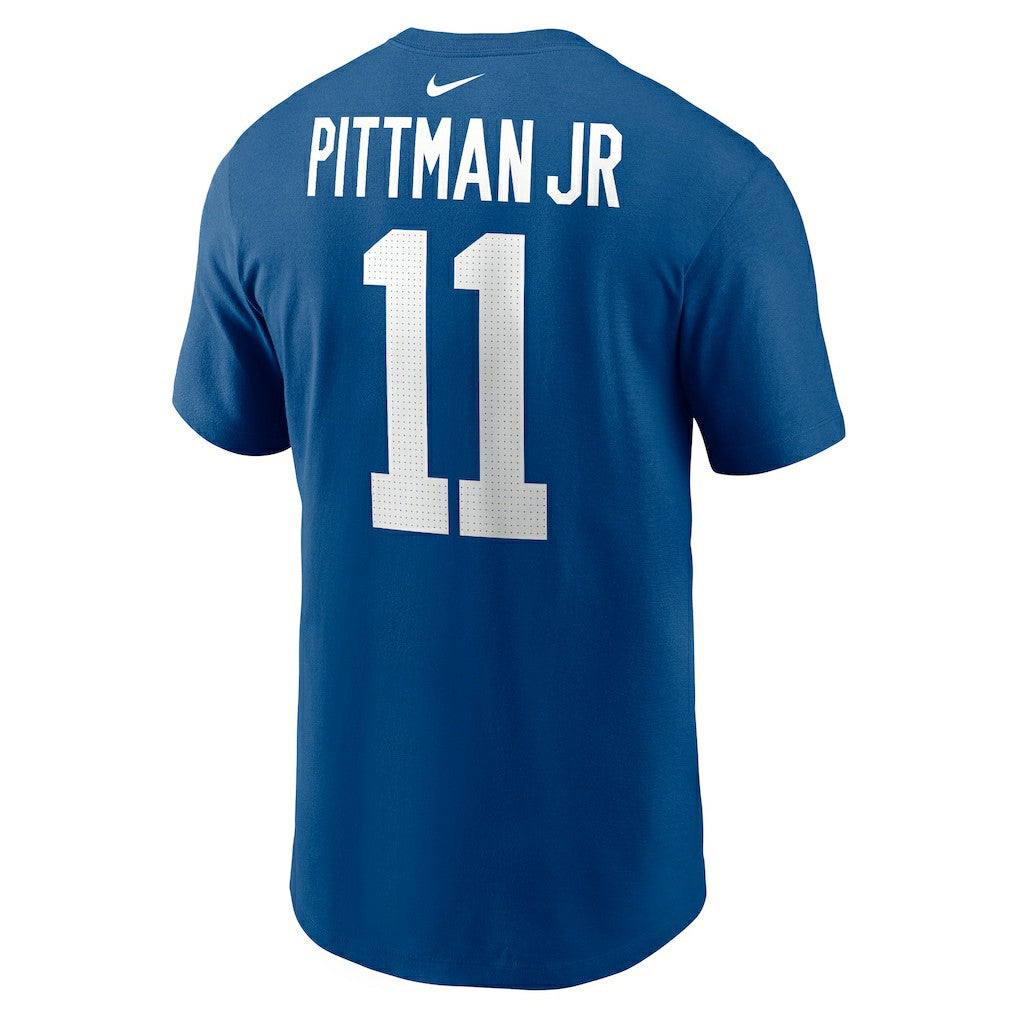 Michael Pittman Jr. Indianapolis Colts Player Name & Number T-Shirt - Royal - Nike
