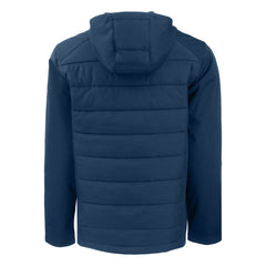 Chicago Cubs Cutter & Buck Stars & Stripes Big & Tall Evoke Hybrid Eco Softshell Recycled Full-Zip Hoodie Jacket Discount