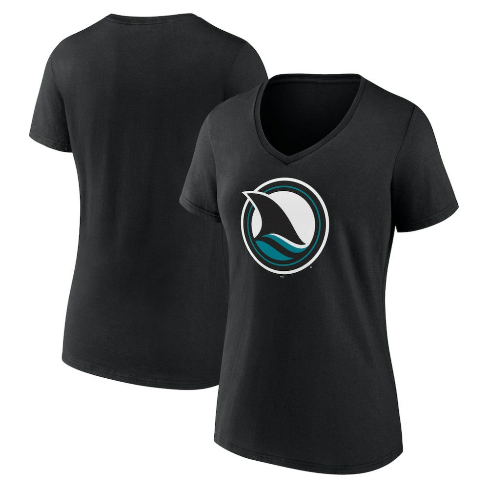 San Jose Sharks Fanatics Women's Alternate Graphic T-Shirt - Black | Fanatics discount