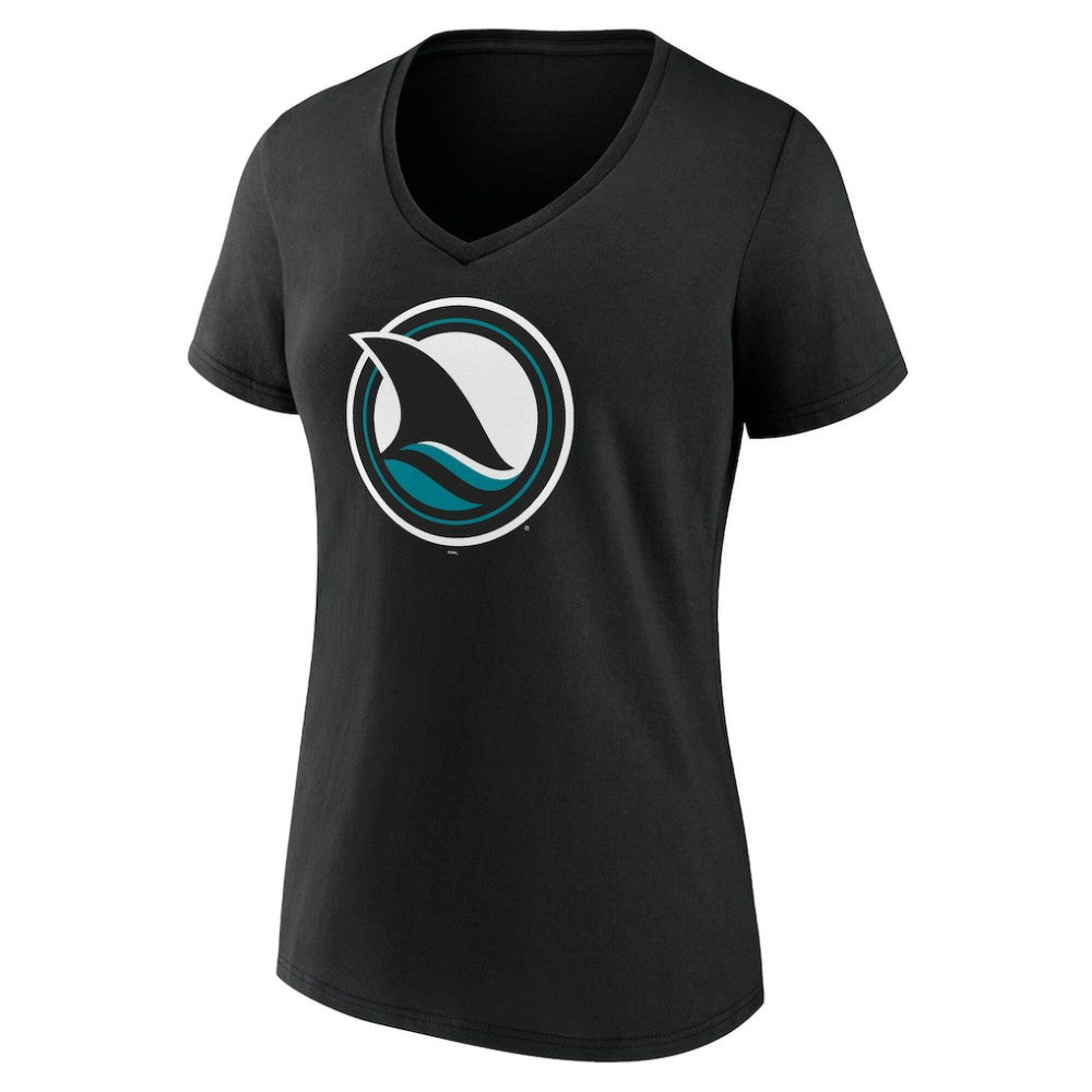 San Jose Sharks Fanatics Women's Alternate Graphic T-Shirt - Black | Fanatics discount