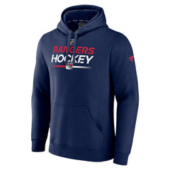 New York Rangers Fanatics Alternate Wordmark Fleece Pullover Hoodie - Navy | Fanatics discount