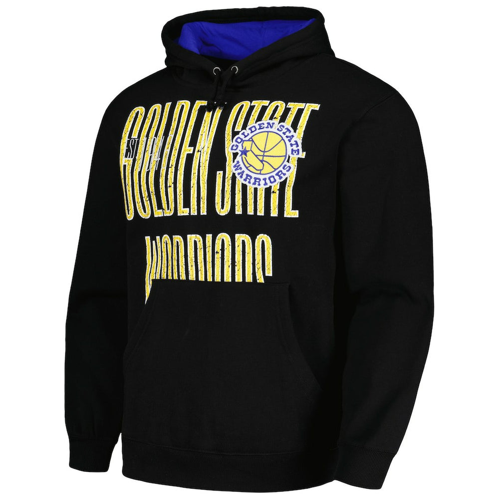 Mitchell & Ness Golden State Warriors Hardwood Classics OG 2.0 Pullover Hoodie Black