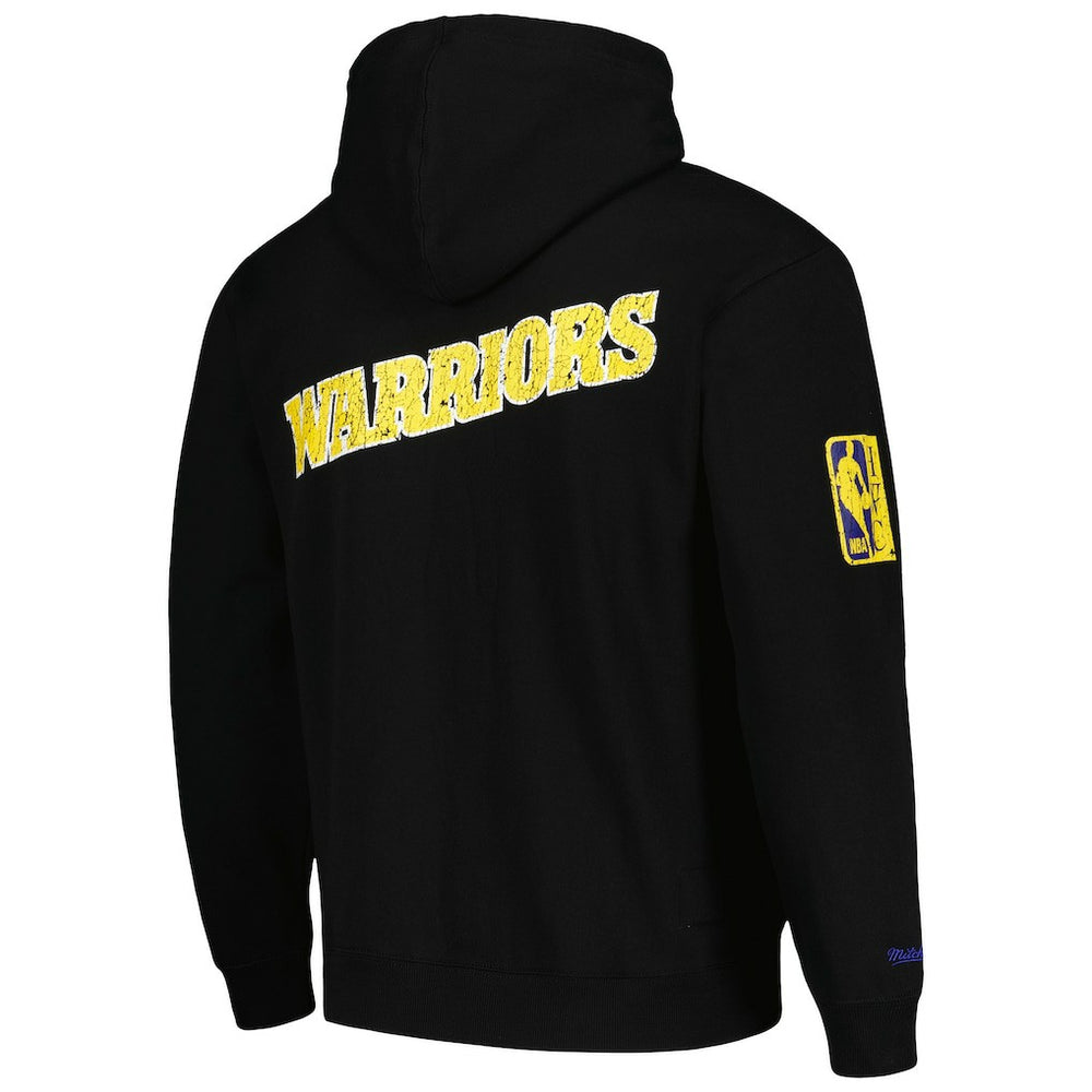 Mitchell & Ness Golden State Warriors Hardwood Classics OG 2.0 Pullover Hoodie Black