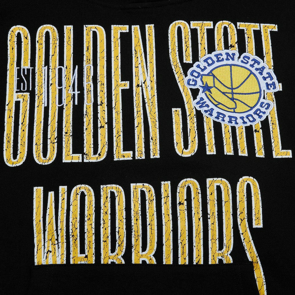 Mitchell & Ness Golden State Warriors Hardwood Classics OG 2.0 Pullover Hoodie Black