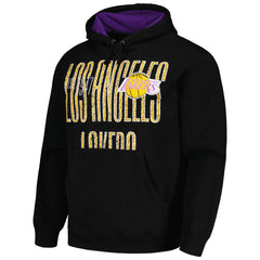 Mitchell & Ness Los Angeles Lakers Hardwood Classics OG 2.0 Pullover Hoodie Black