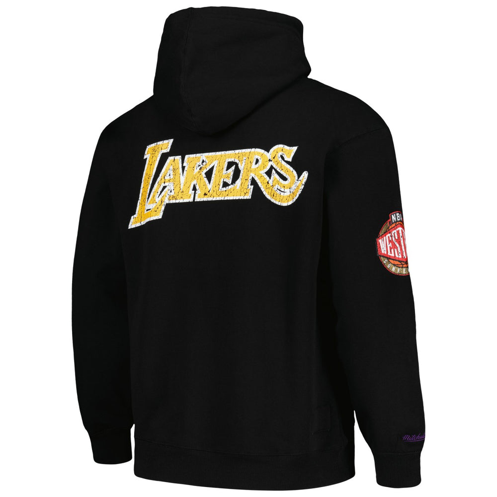 Mitchell & Ness Los Angeles Lakers Hardwood Classics OG 2.0 Pullover Hoodie Black