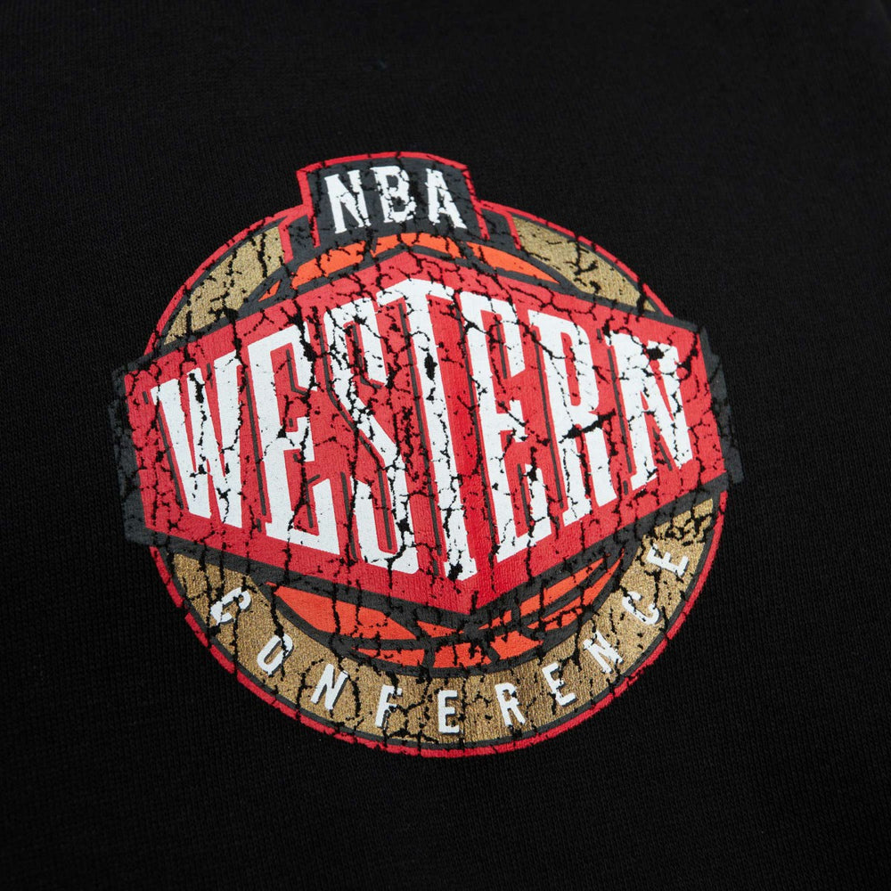 Mitchell & Ness Los Angeles Lakers Hardwood Classics OG 2.0 Pullover Hoodie Black