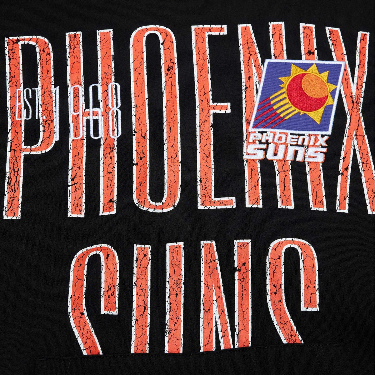 Mitchell & Ness Phoenix Suns Hardwood Classics OG 2.0 Pullover Hoodie Black