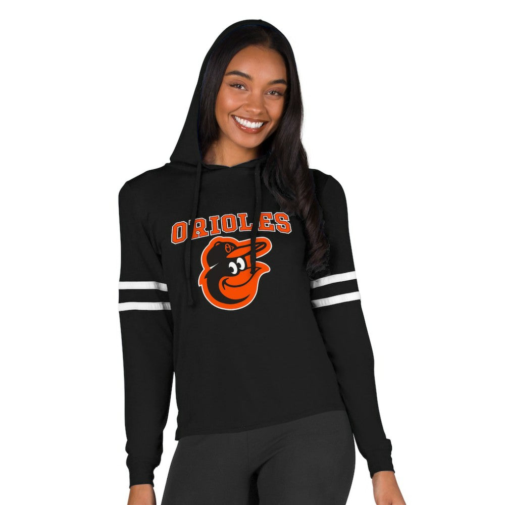 Baltimore Orioles Concepts Sport Women's Marathon Lightweight Lounge Pullover Hoodie Outlet