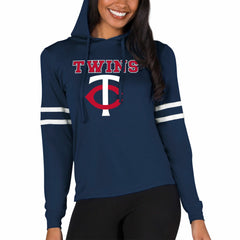 Minnesota Twins Concepts Sport Women's Marathon Lightweight Lounge Pullover Hoodie Discount
