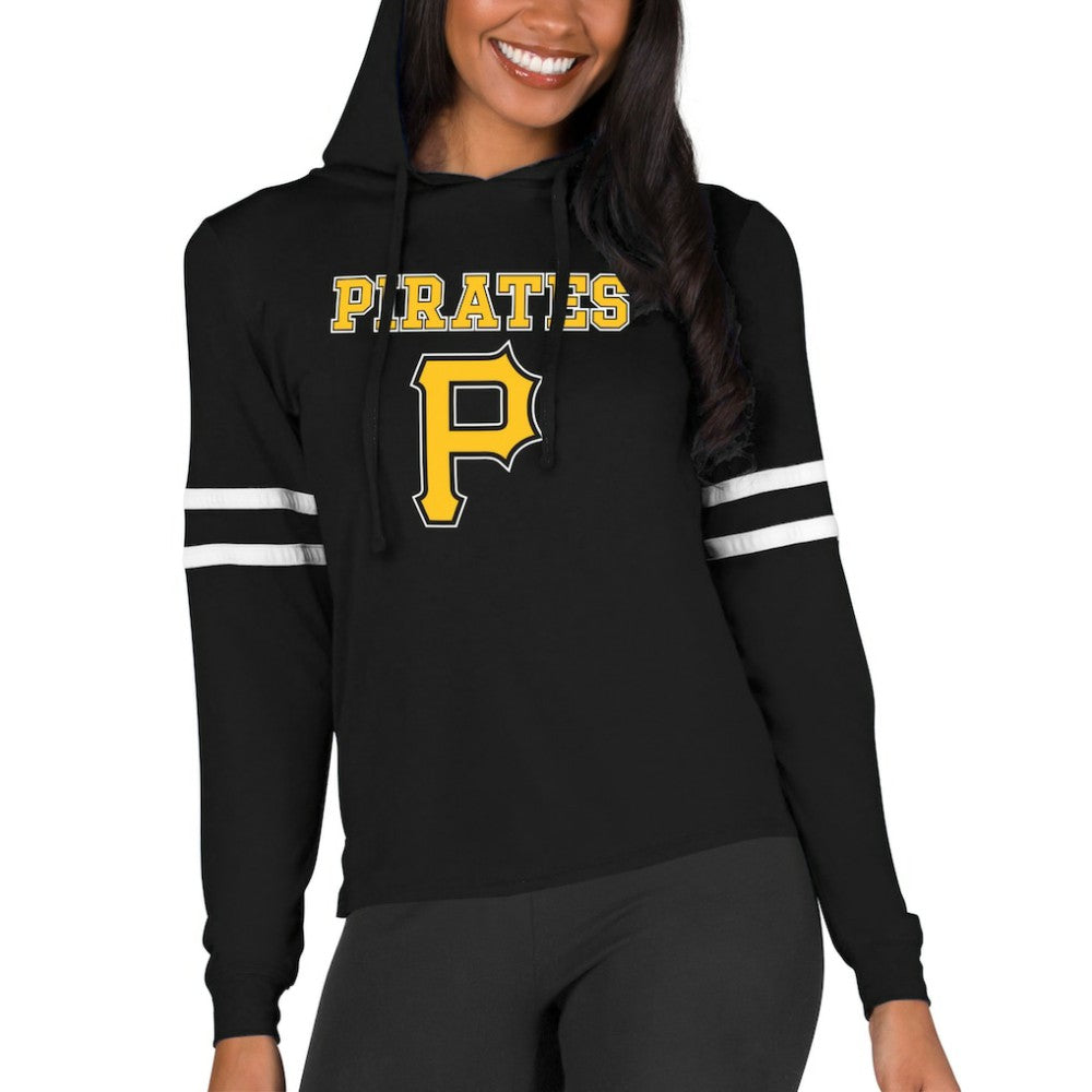 Pittsburgh Pirates Concepts Sport Women's Marathon Lightweight Lounge Pullover Hoodie Outlet