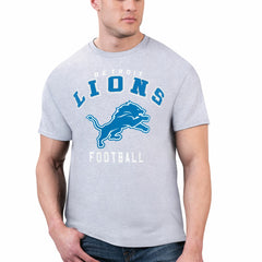 Detroit Lions Starter Logo Graphic T-Shirt - Gray - NFL