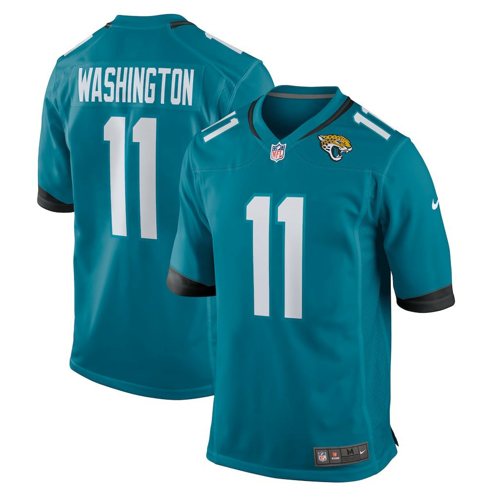 Parker Washington Jacksonville Jaguars Team Game Jersey - Teal - Nike