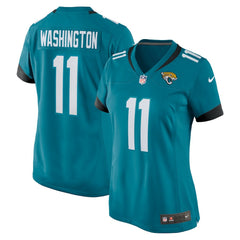 Parker Washington Jacksonville Jaguars Women's Team Game Jersey - Teal - Nike