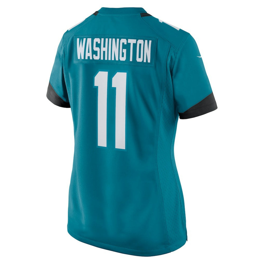 Parker Washington Jacksonville Jaguars Women's Team Game Jersey - Teal - Nike