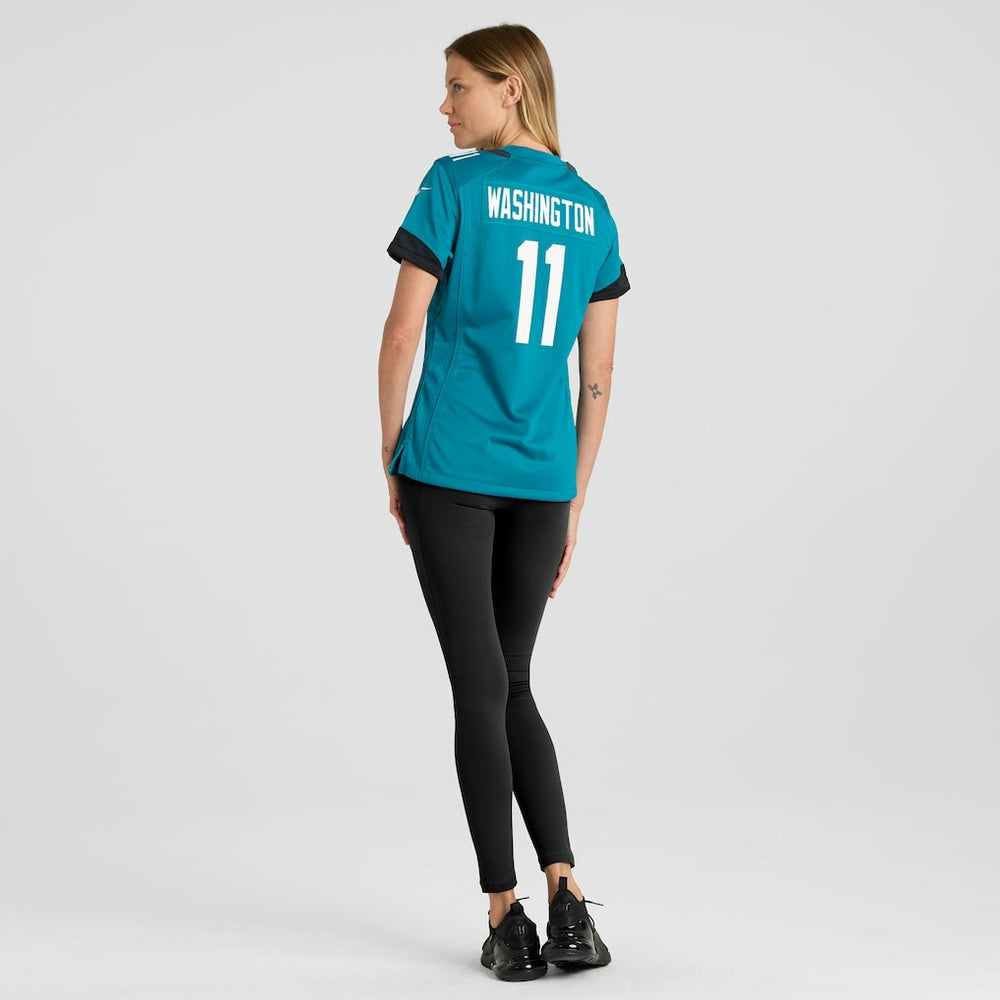 Parker Washington Jacksonville Jaguars Women's Team Game Jersey - Teal - Nike