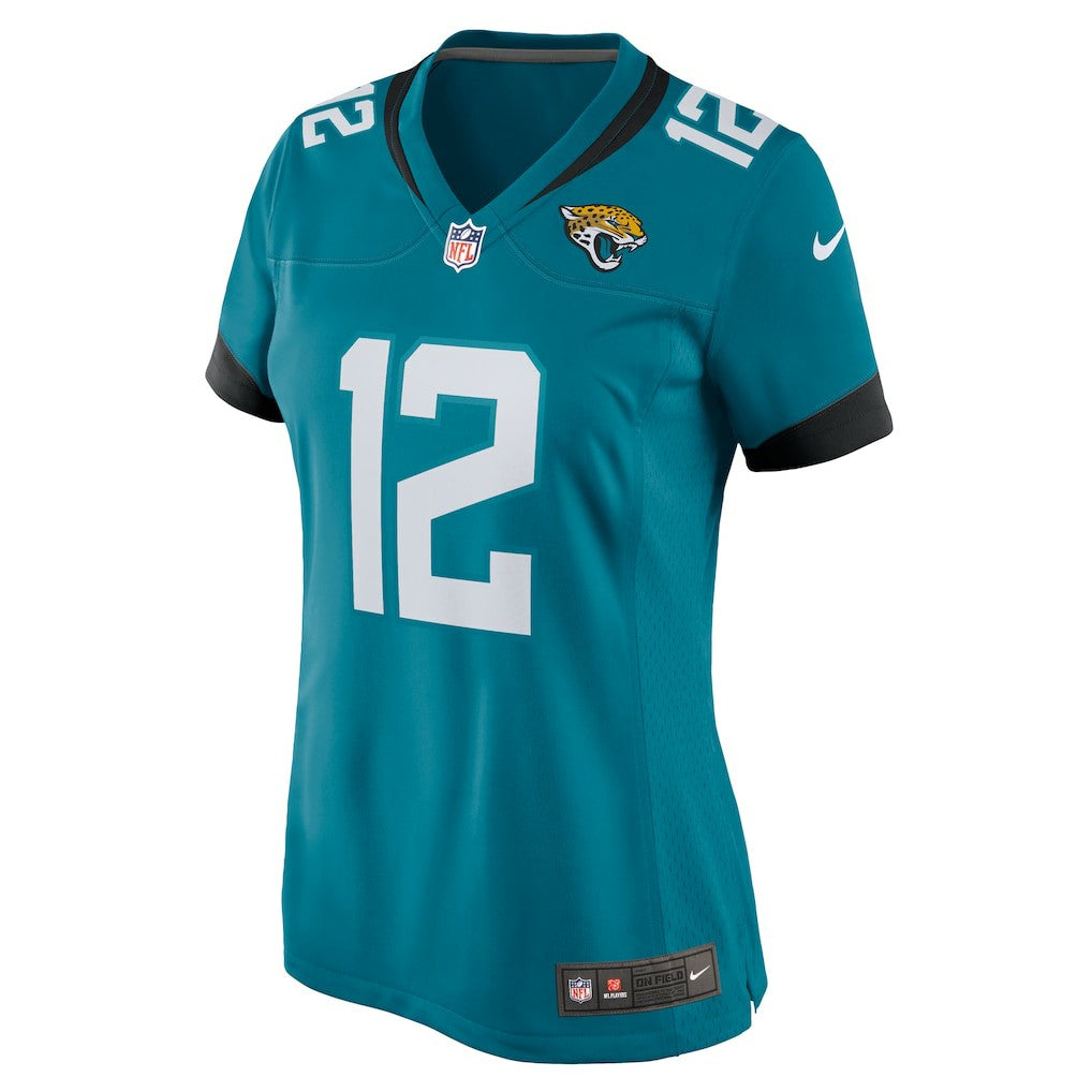 Nathan Rourke Jacksonville Jaguars Women's Team Game Jersey - Teal - Nike