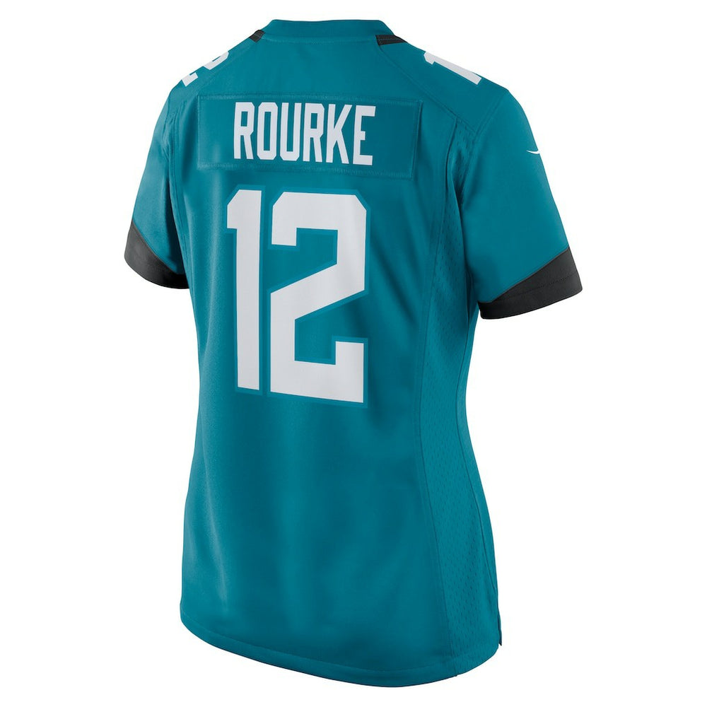 Nathan Rourke Jacksonville Jaguars Women's Team Game Jersey - Teal - Nike
