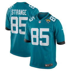 Brenton Strange Jacksonville Jaguars Team Game Jersey - Teal - Nike