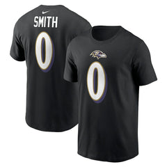 Roquan Smith Baltimore Ravens Player Name & Number T-Shirt - Black - Nike