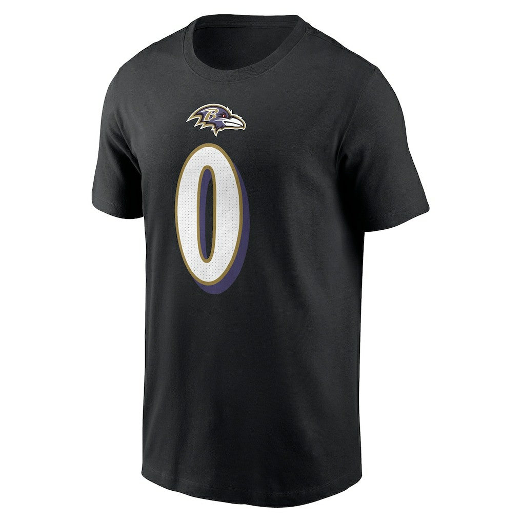 Roquan Smith Baltimore Ravens Player Name & Number T-Shirt - Black - Nike