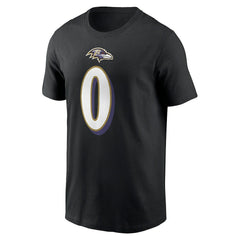 Roquan Smith Baltimore Ravens Player Name & Number T-Shirt - Black - Nike