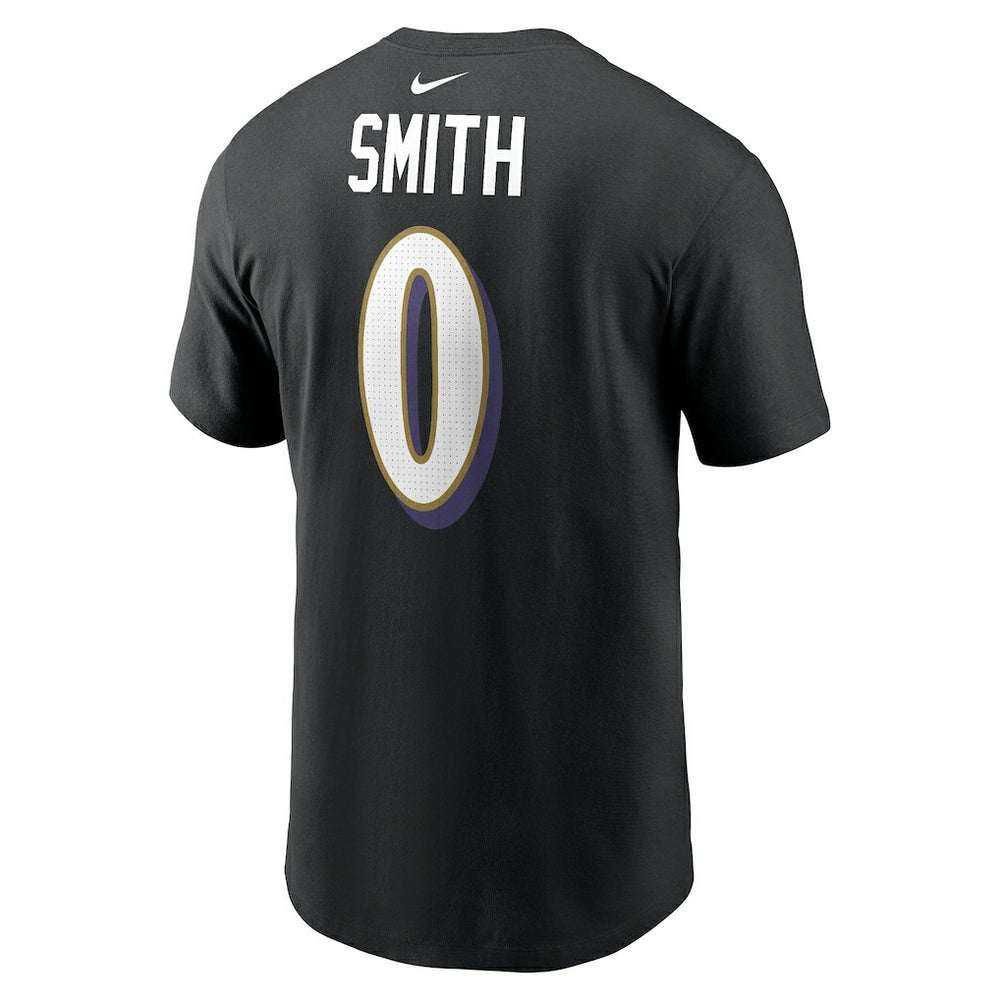 Roquan Smith Baltimore Ravens Player Name & Number T-Shirt - Black - Nike