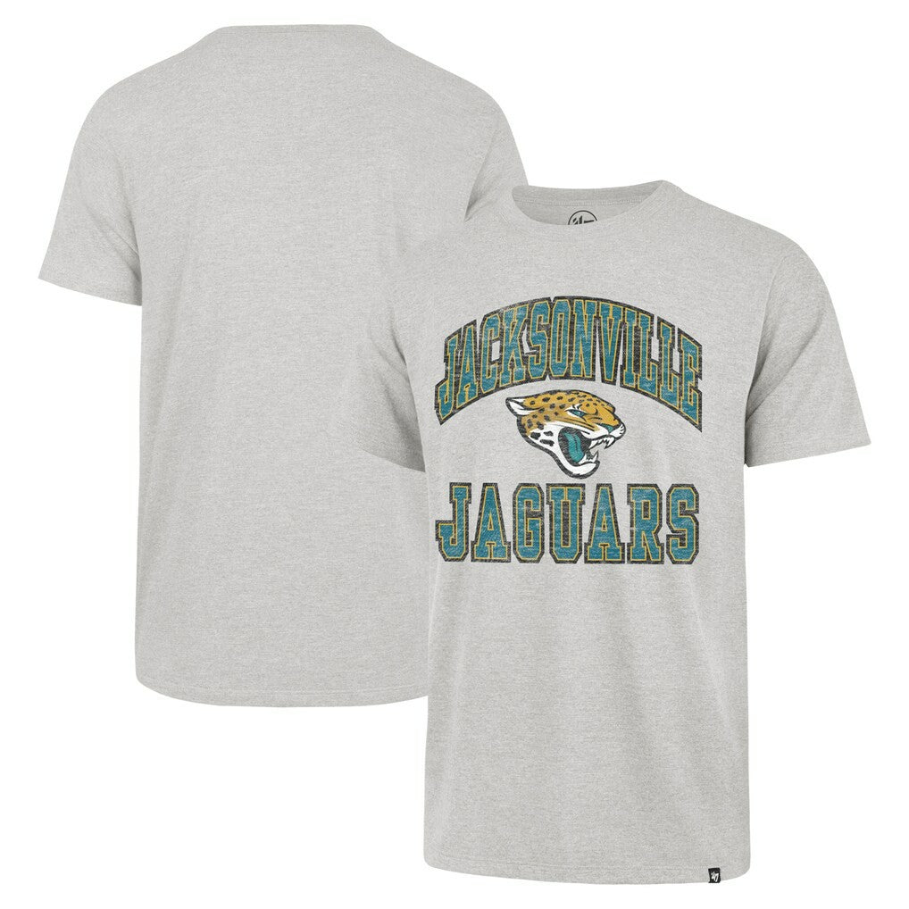 Jacksonville Jaguars '47 Play Action Franklin T-Shirt - Gray - 47 brand