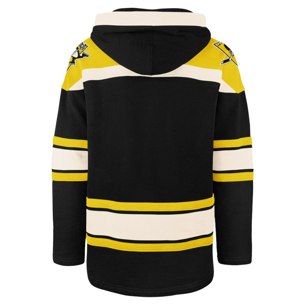 Pittsburgh Penguins '47 Big & Tall Superior Lacer Pullover Hoodie - Black | 47 brand near me