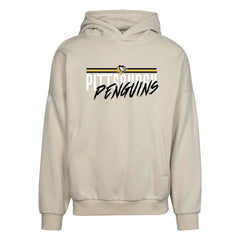 Pittsburgh Penguins Levelwear Contact Pullover Hoodie - Cream | NHL on sale