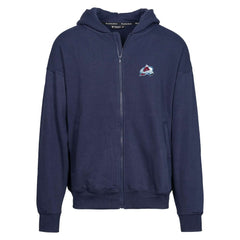 Colorado Avalanche Levelwear Uphill Insignia Full-Zip Hoodie - Navy | NHL discount
