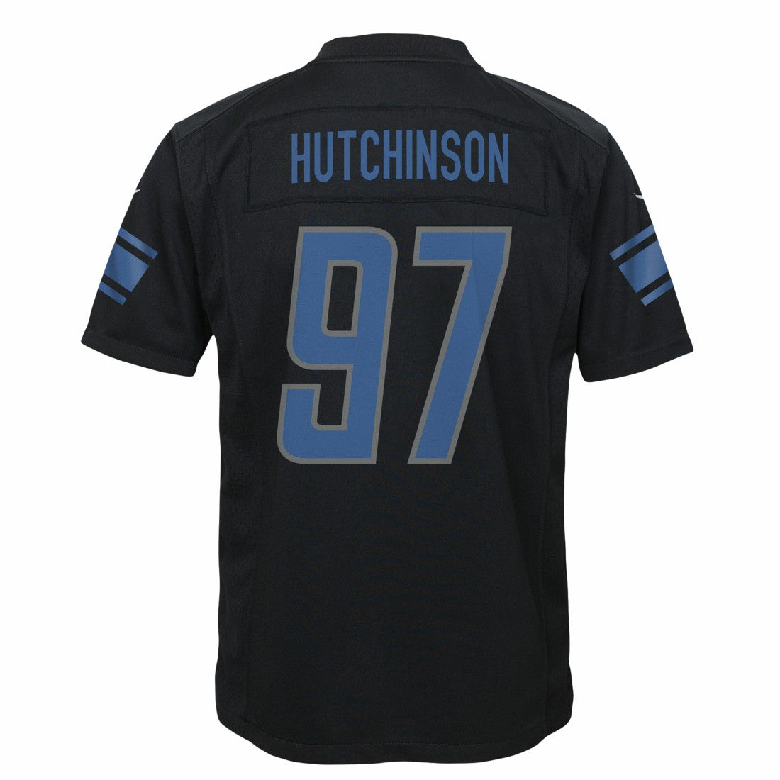Aidan Hutchinson Detroit Lions Youth Game Jersey - Black - Nike