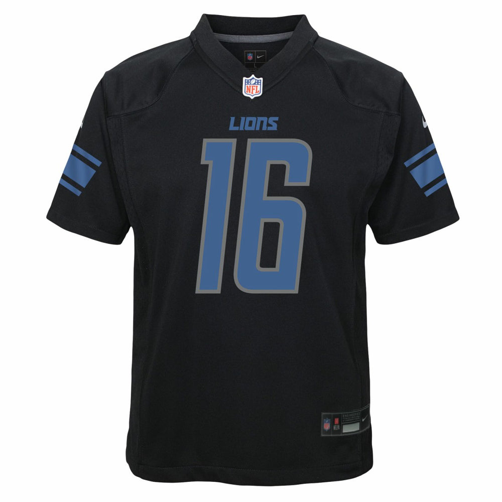 Jared Goff Detroit Lions Youth Game Jersey - Black - Nike